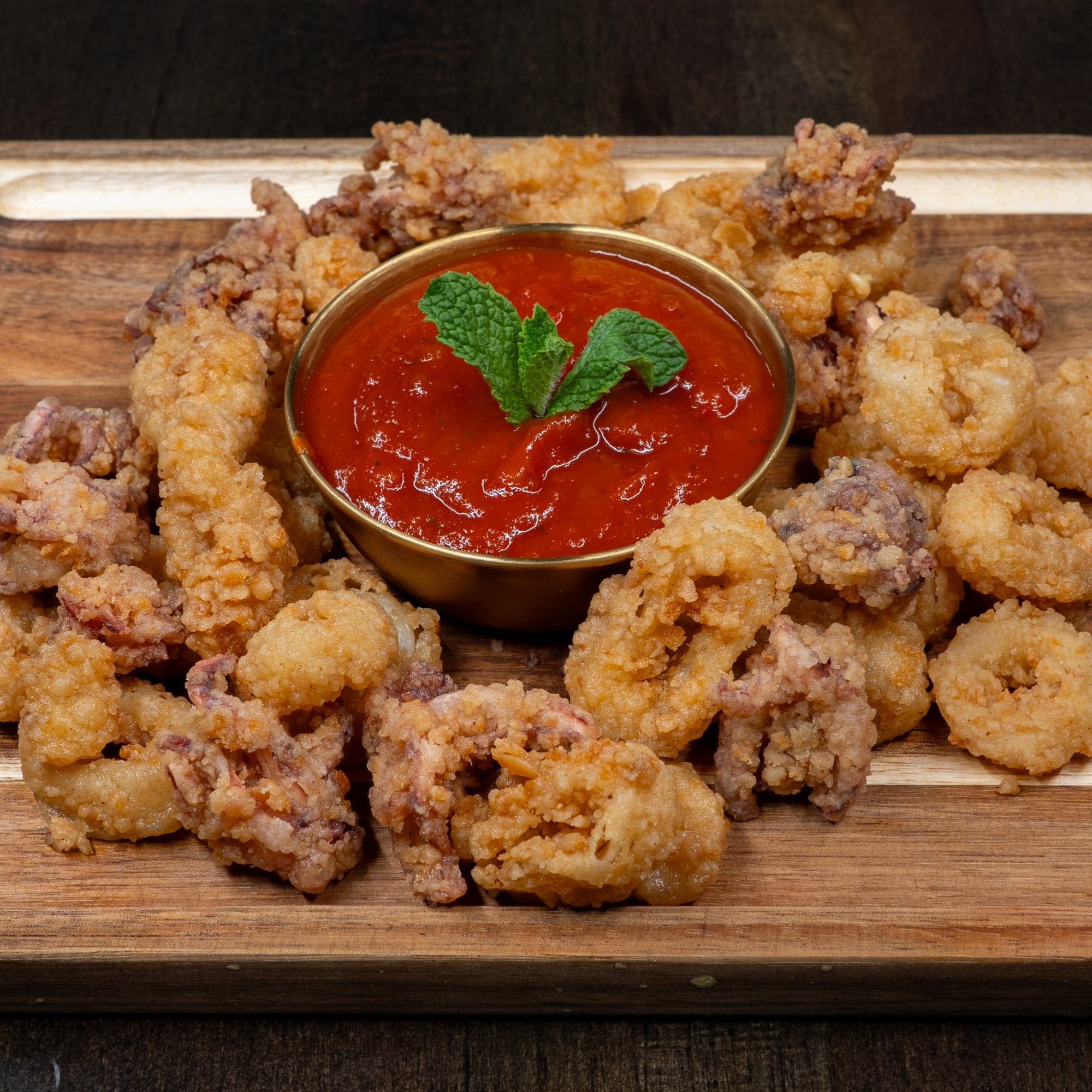 Crisp Calamari Fritti