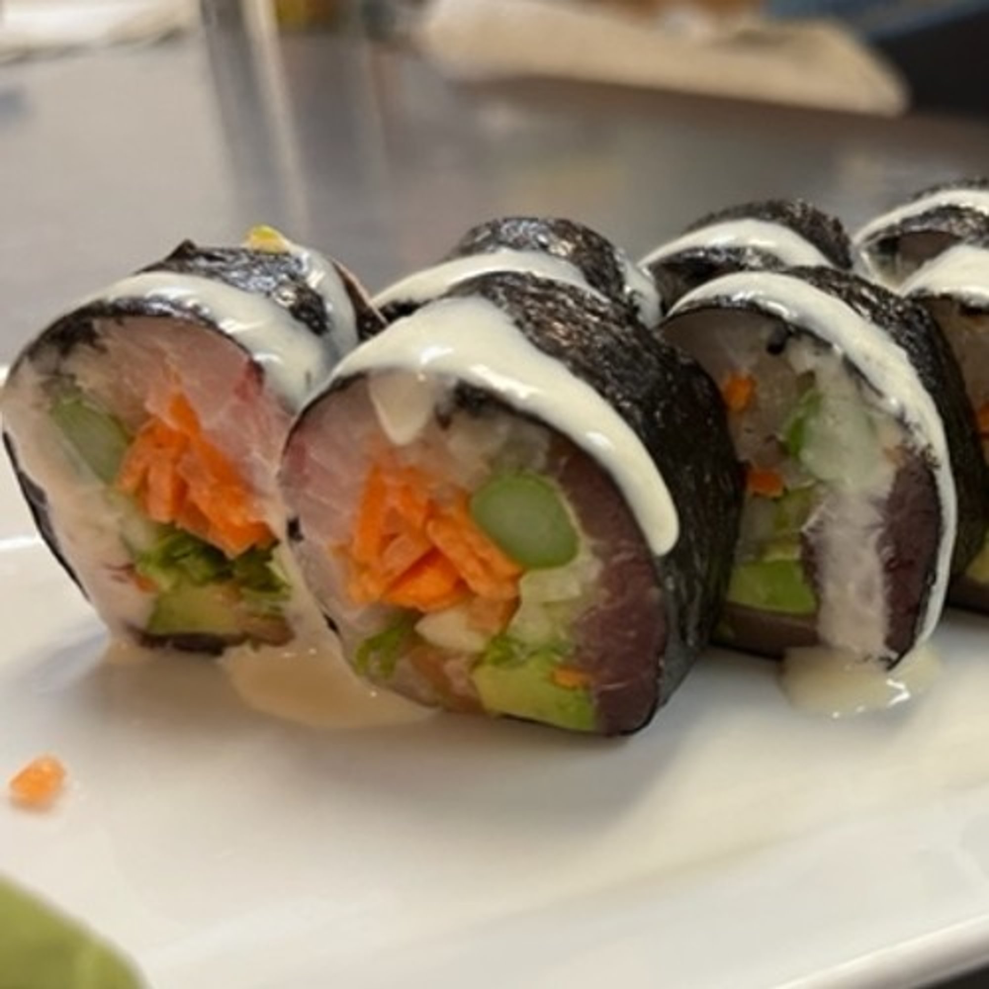 Mumbo Jumbo Sashimi Roll (No Rice)