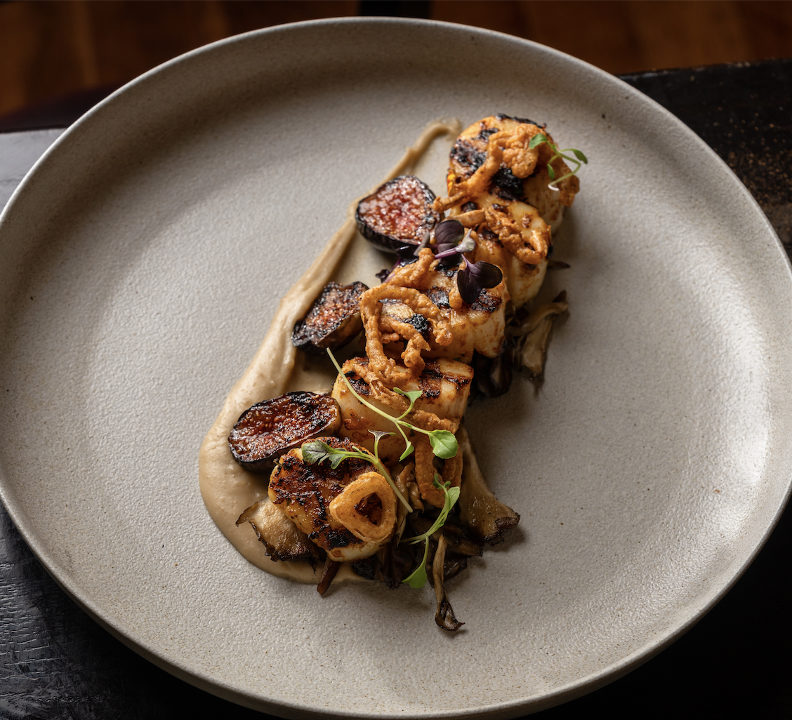 Grilled Diver Scallops