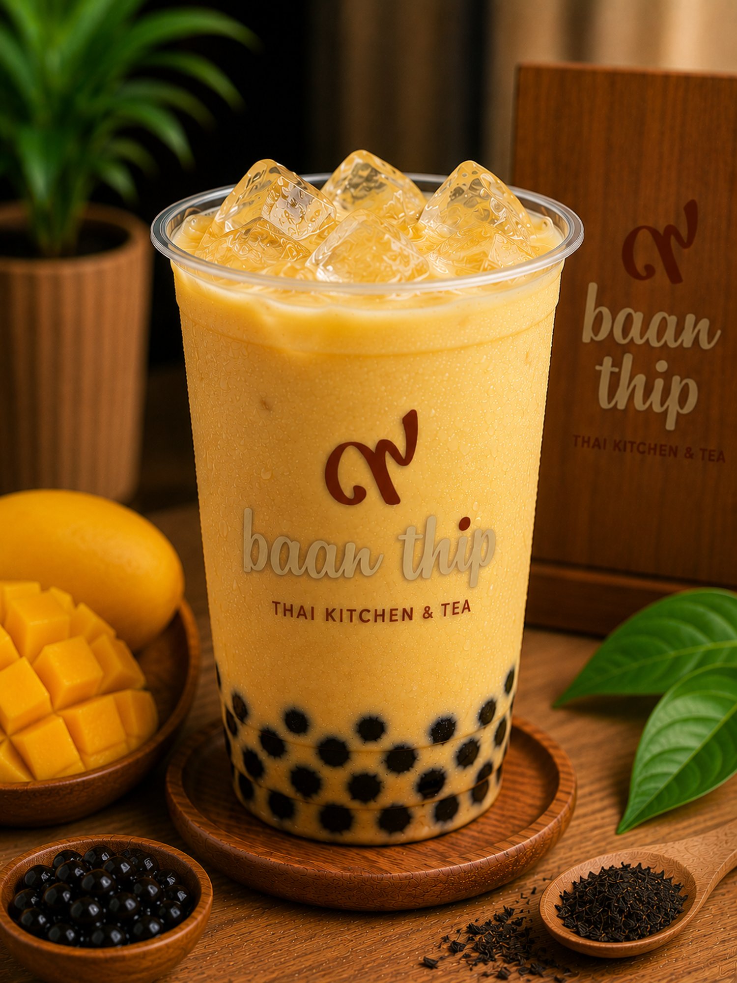Mango Milk Tea