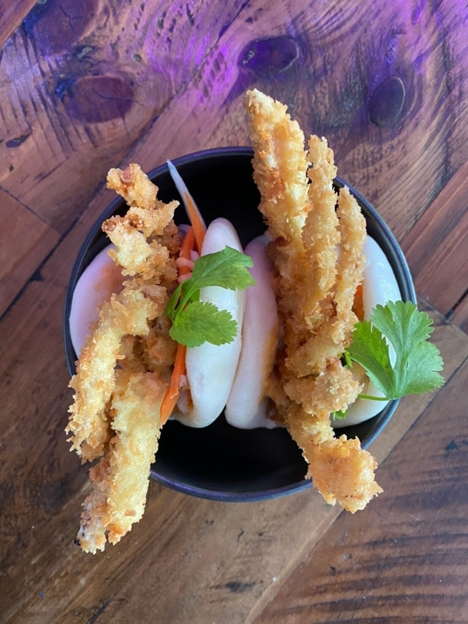 Soft Shell Crab Bao Buns