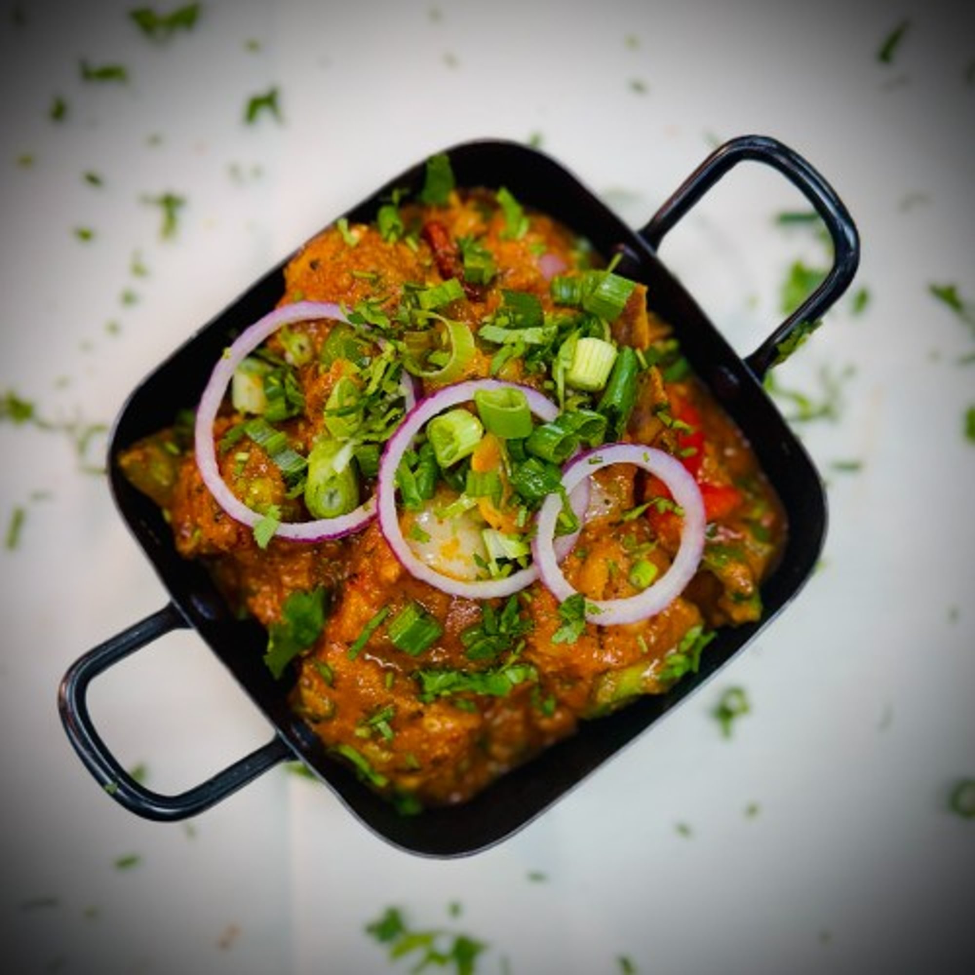 Gulab soya Chaap Kadahi