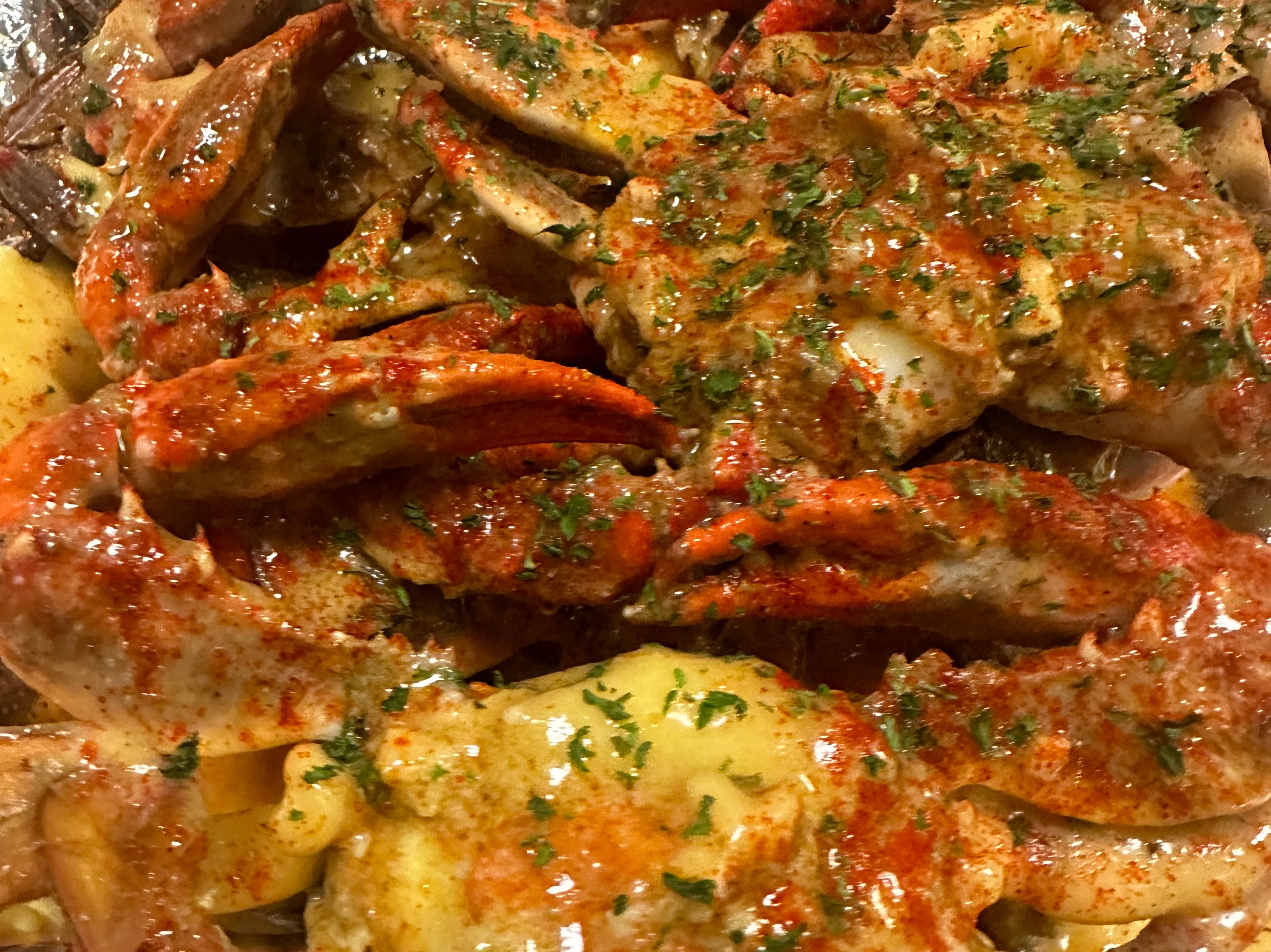 Garlic Blue Crab (6) Stand-Alone