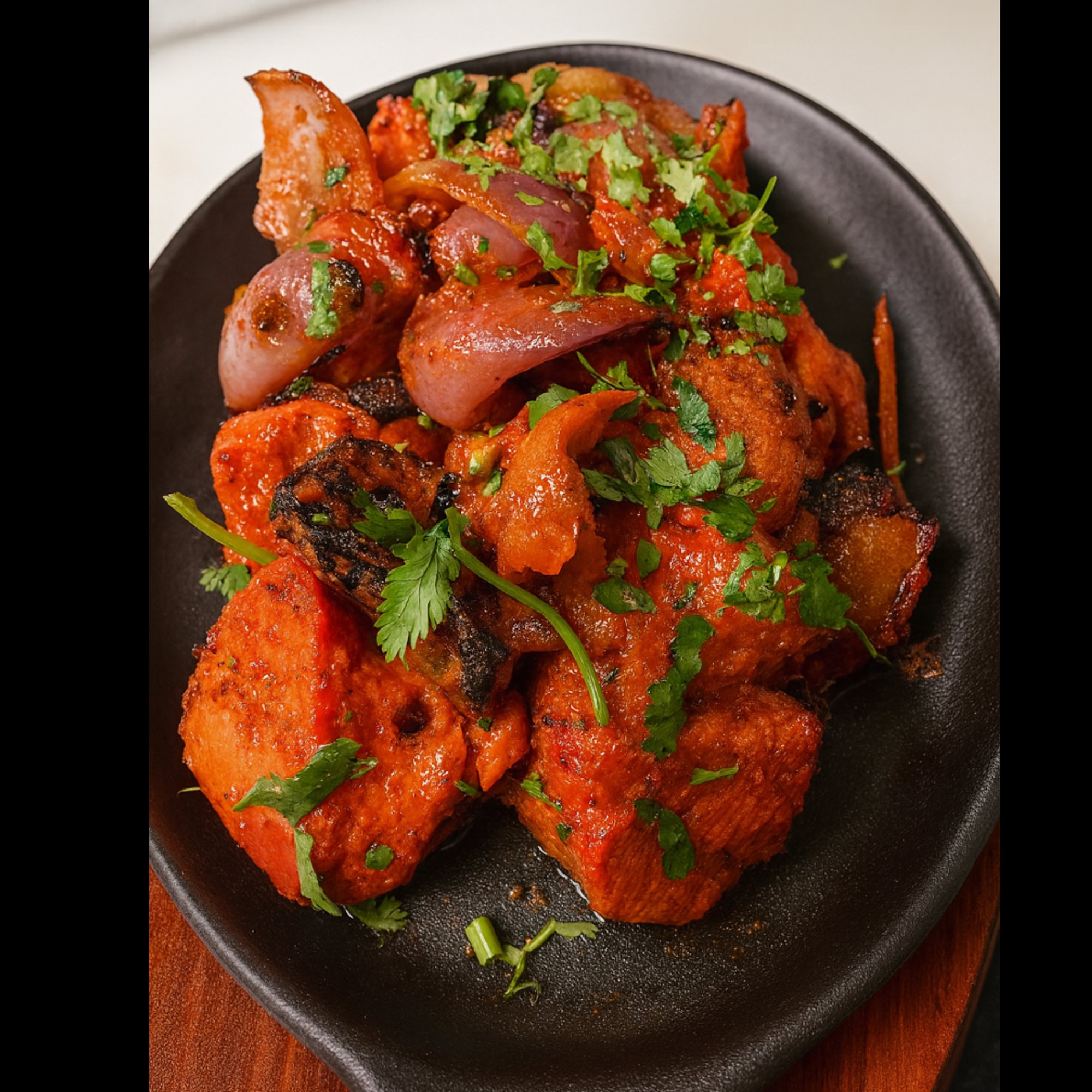 Chicken Shashlik With Rice