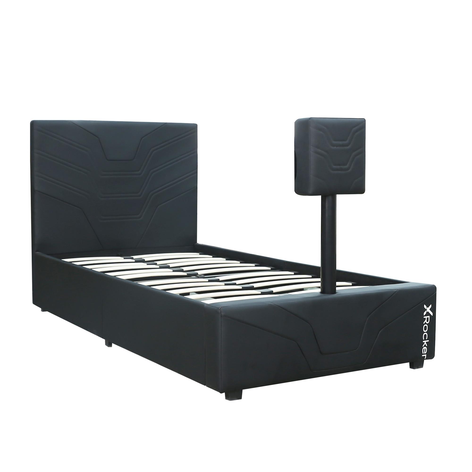 XRocker Oracle Gaming Twin Bed TV Mount - Black
