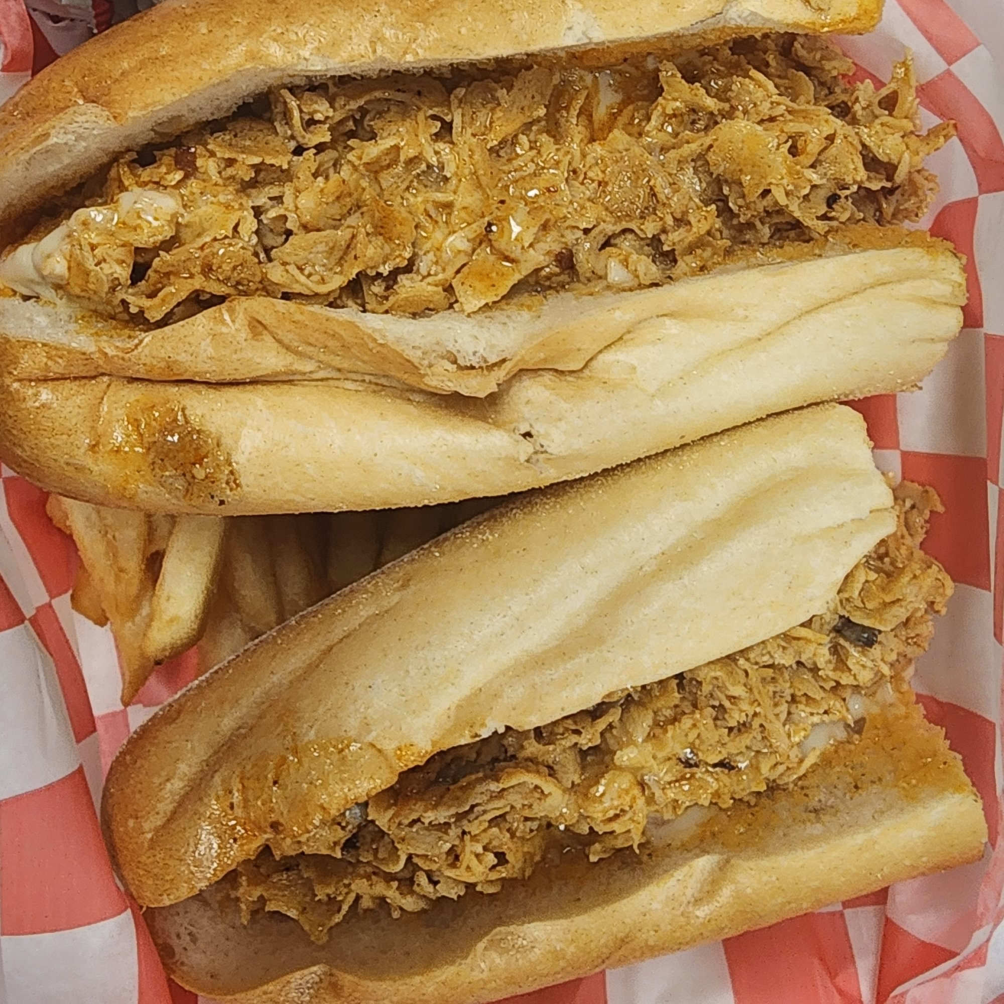 Buffalo Chicken Cheesesteak Sandwich