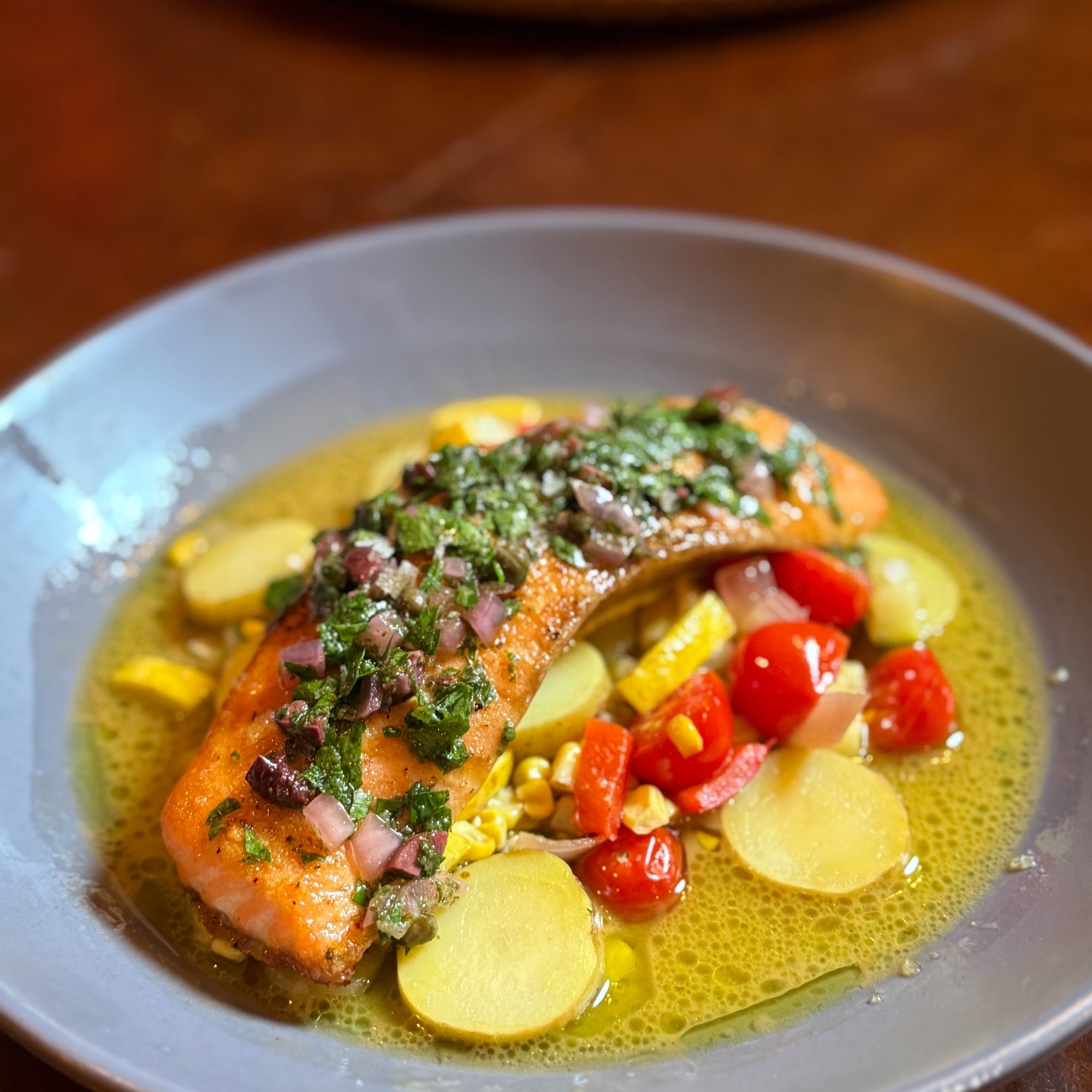 Cedar Planked Salmon