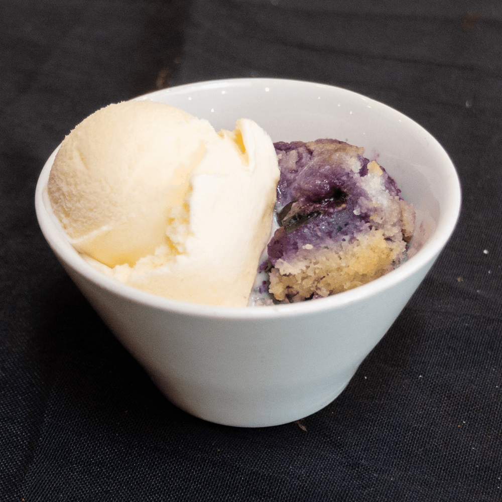 Cobbler of the Day with Ice Cream