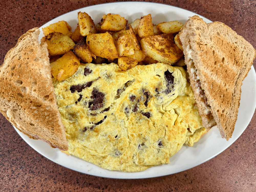 Steak & Cheese Omelet
