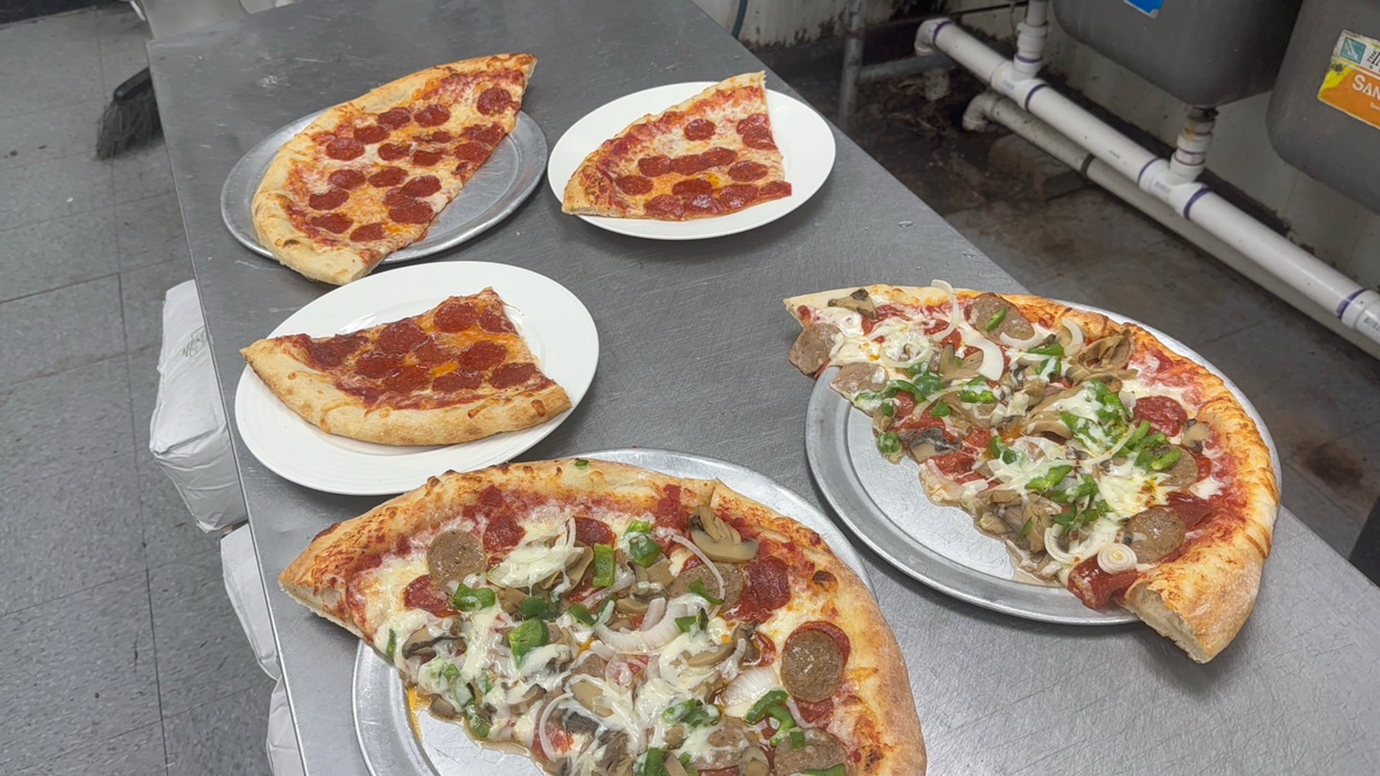 Pizza Slices Lunch