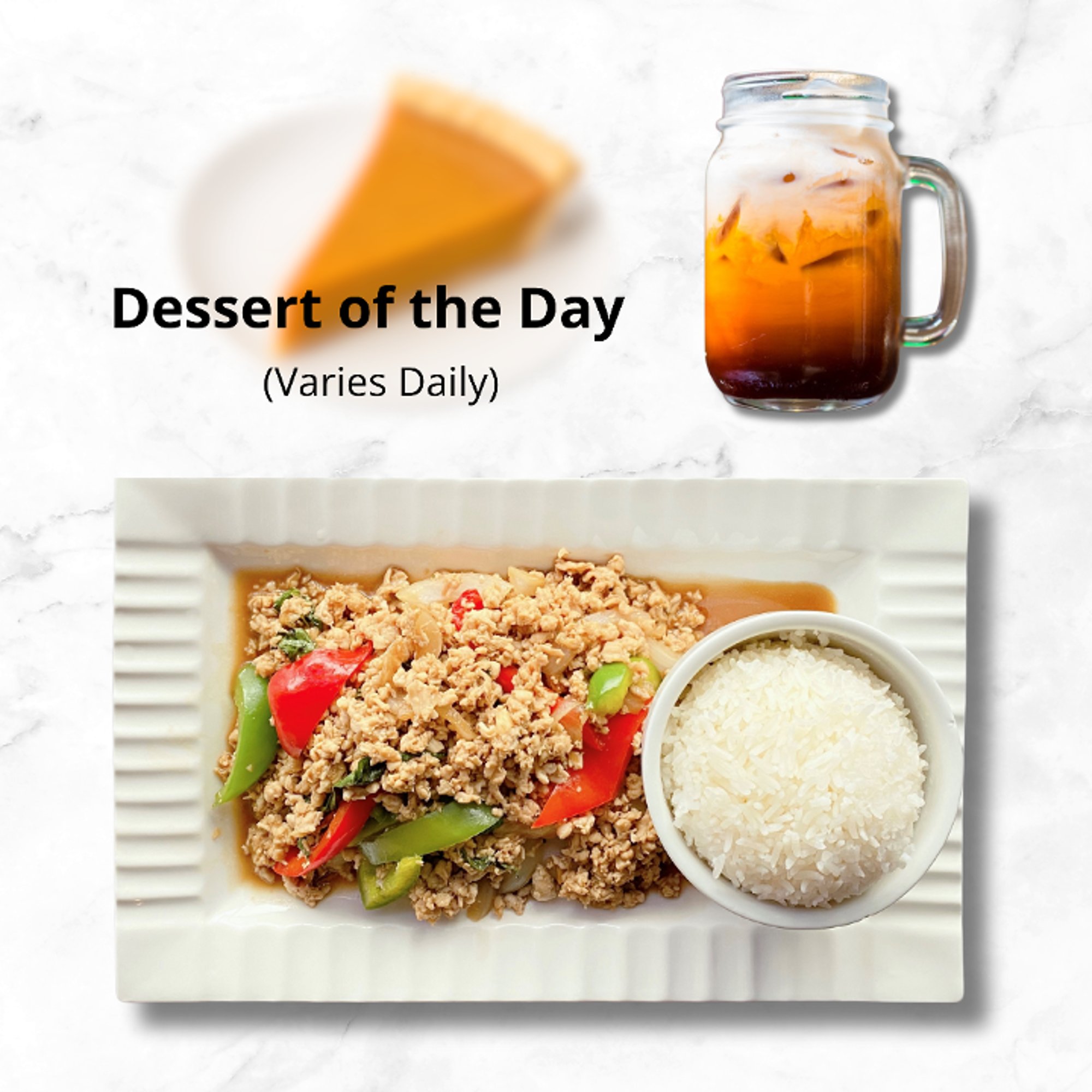 Ka Praw - Thai Basil Stir Fry (Lunch Special)
