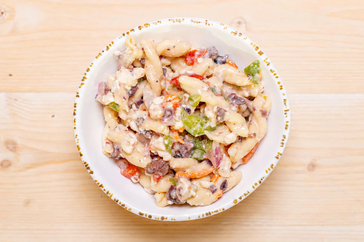 MEDITERRANEAN PASTA SALAD