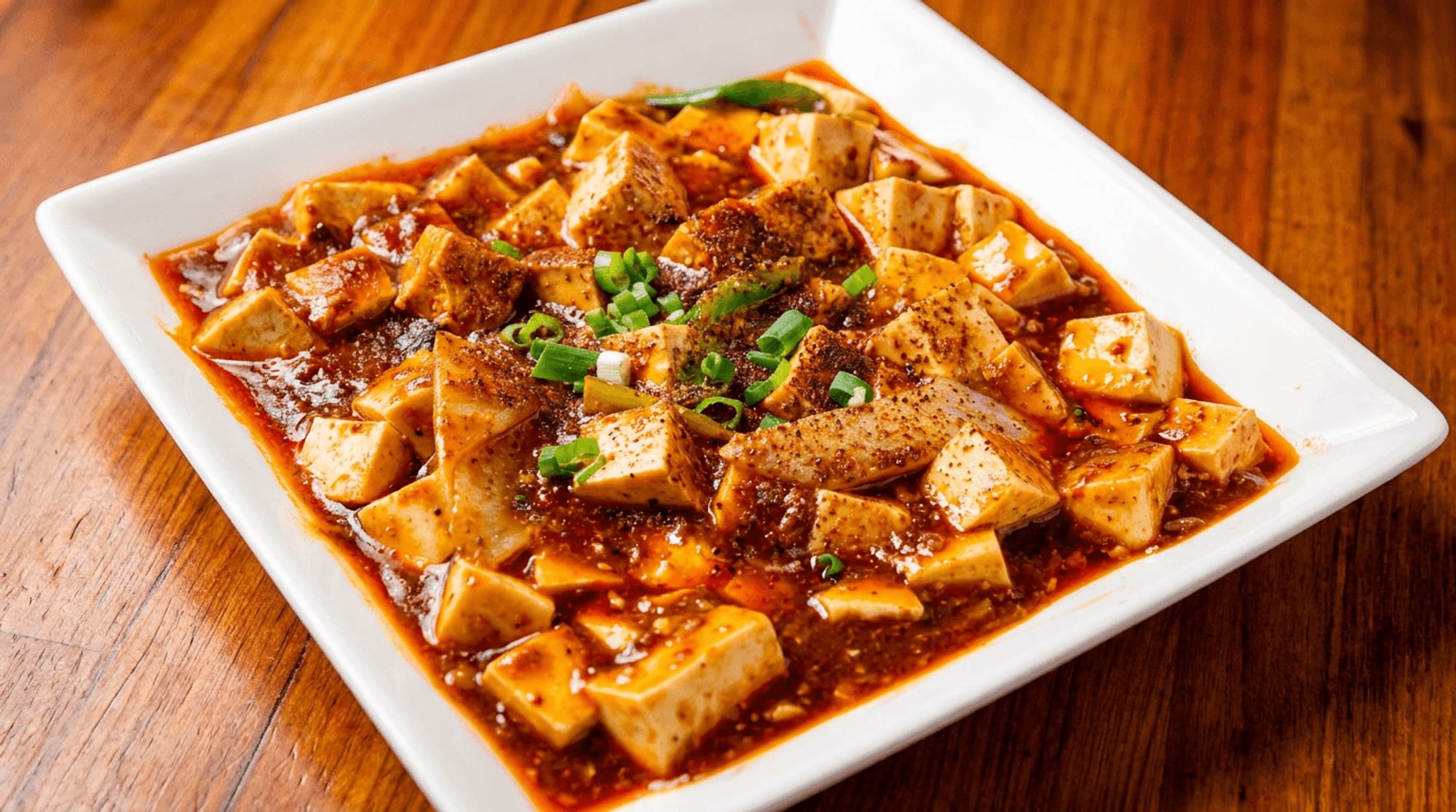 Vegetarian Mapo Tofu