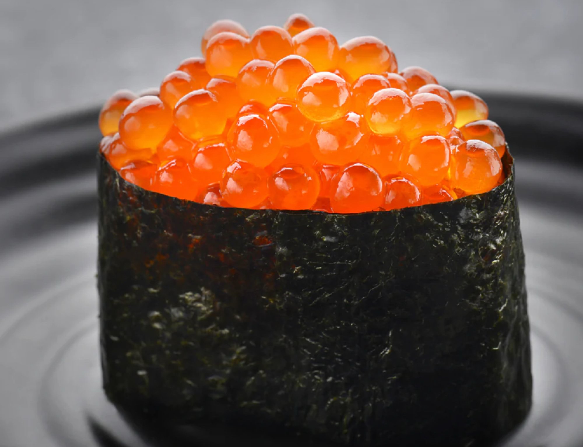 Salmon Egg Nigiri (Roe)
