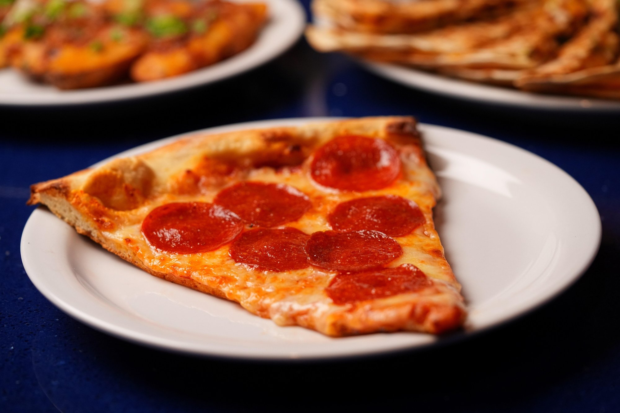Thin Crust Pizza Slice