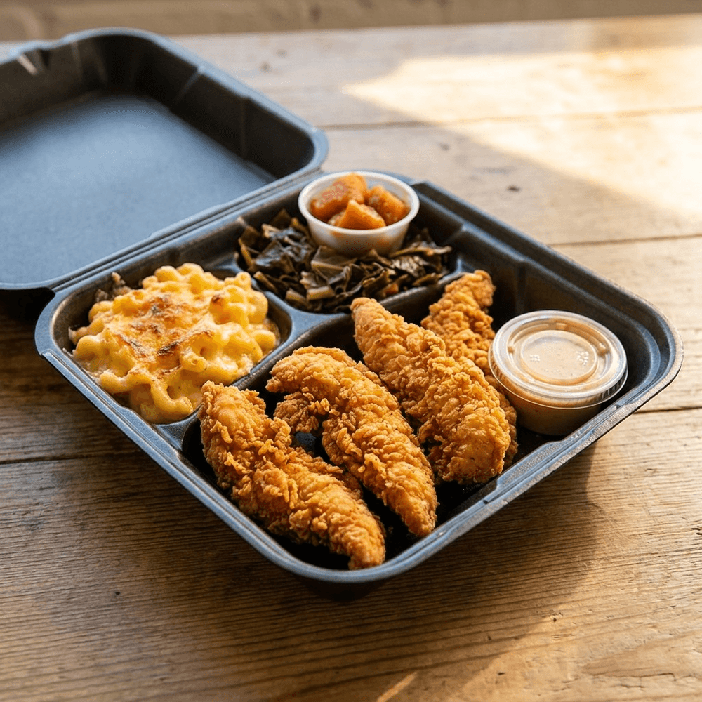 4pc Chicken Tender Heritage Plate
