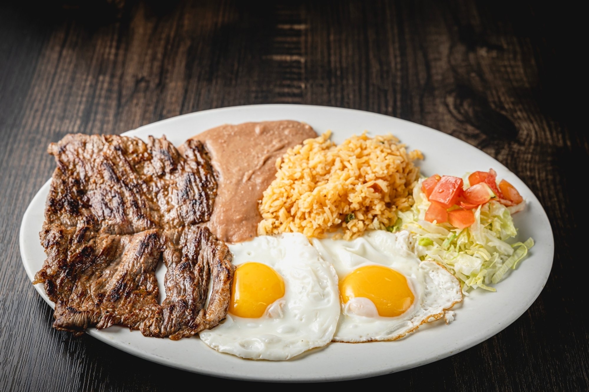 Steak & Eggs Plate