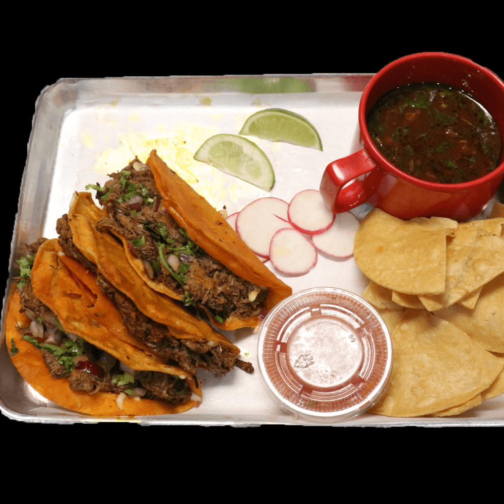 Red Taco Meal (Birria Tacos)