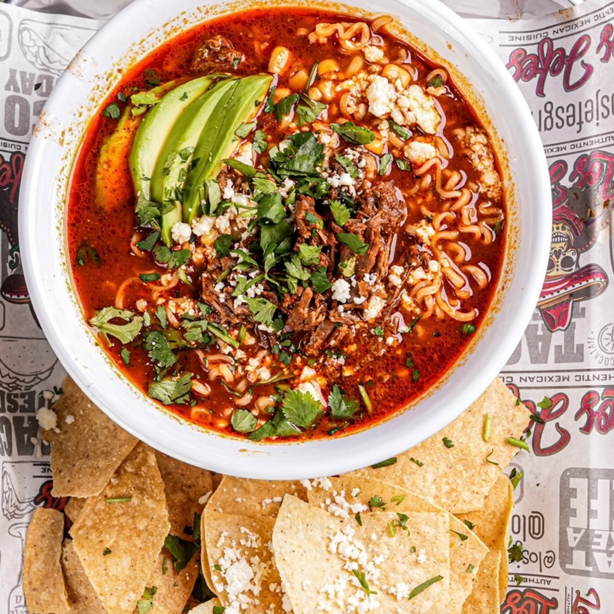 Jefes birria ramen