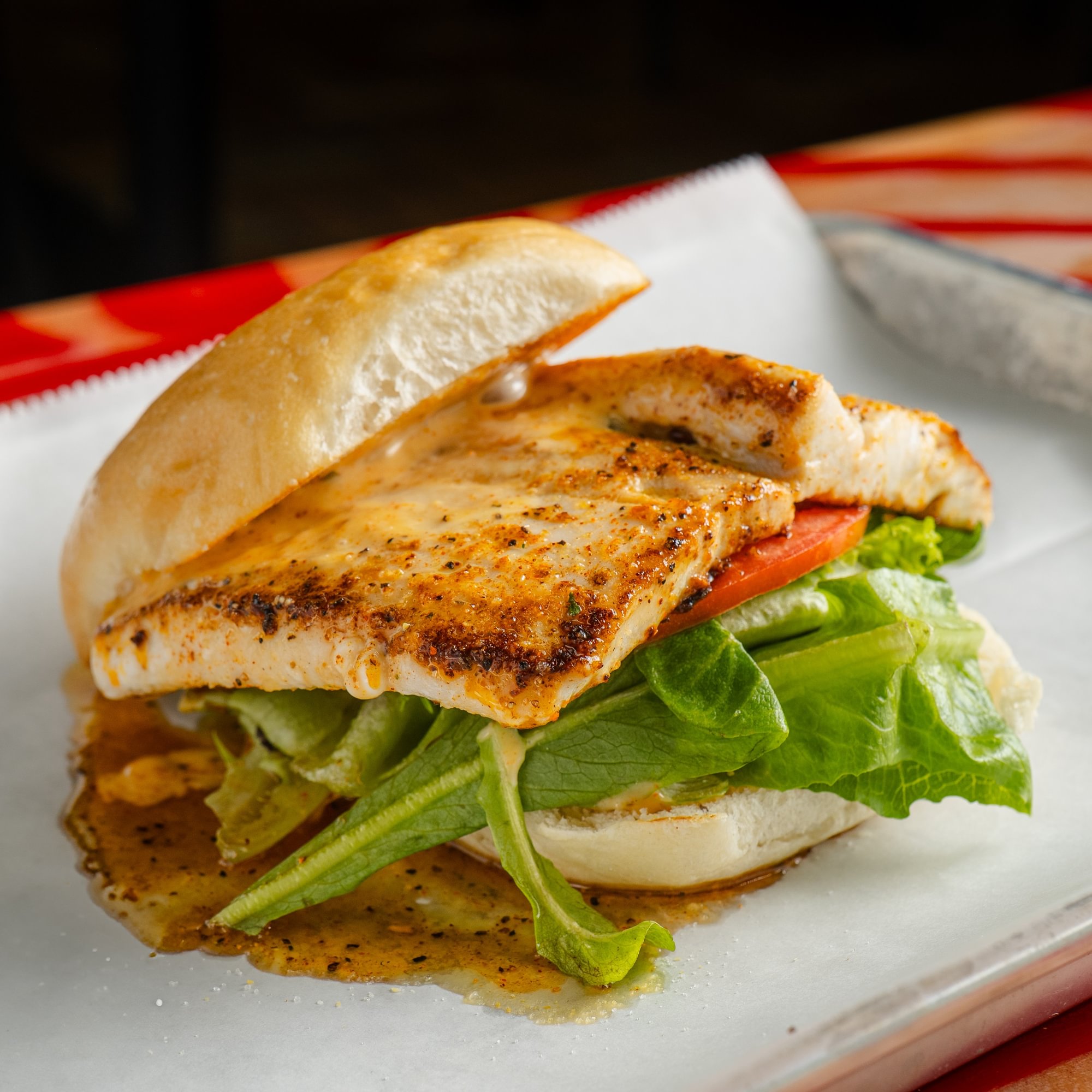 Blackened Fish Sandwich