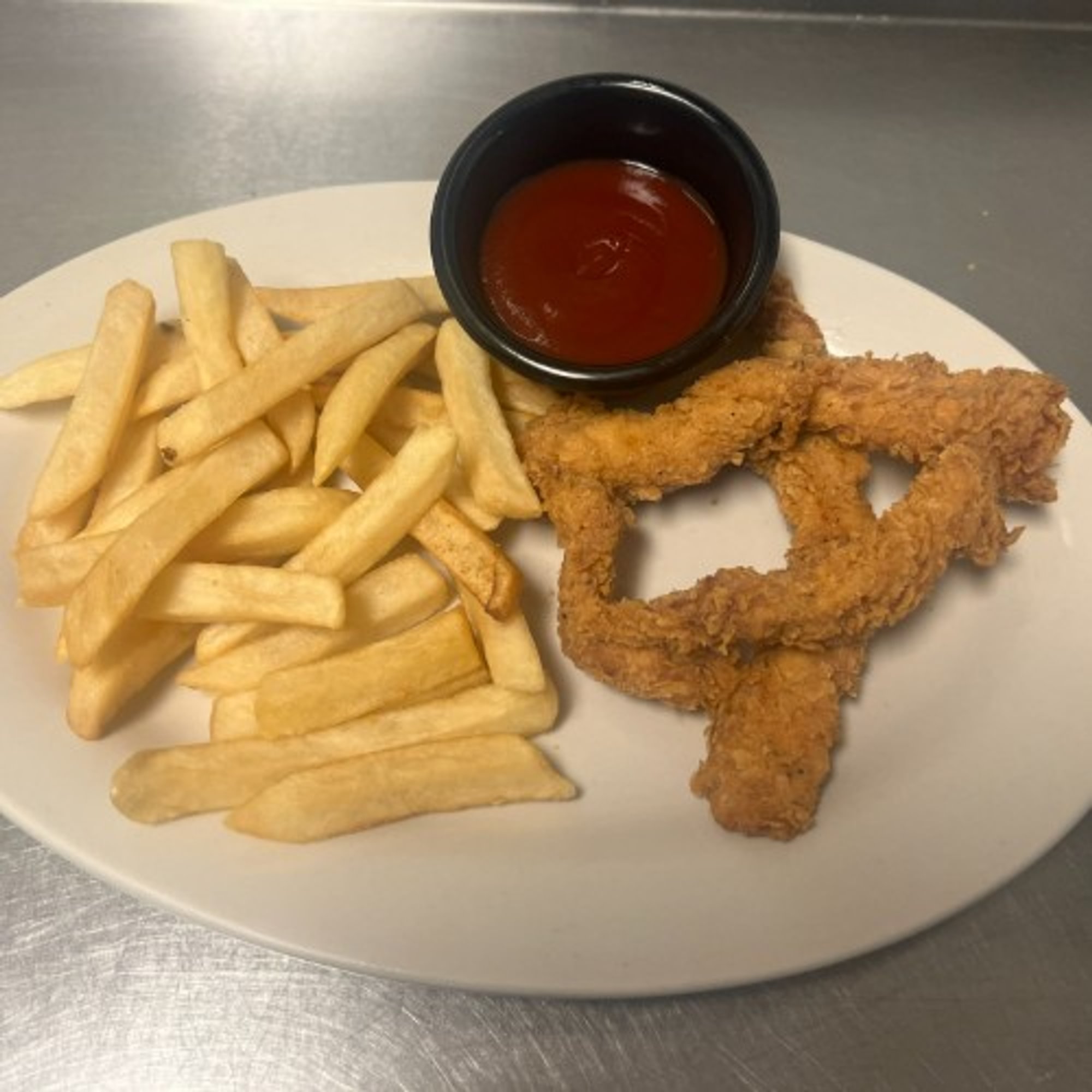 Kids Chicken Fingers with French Fries
