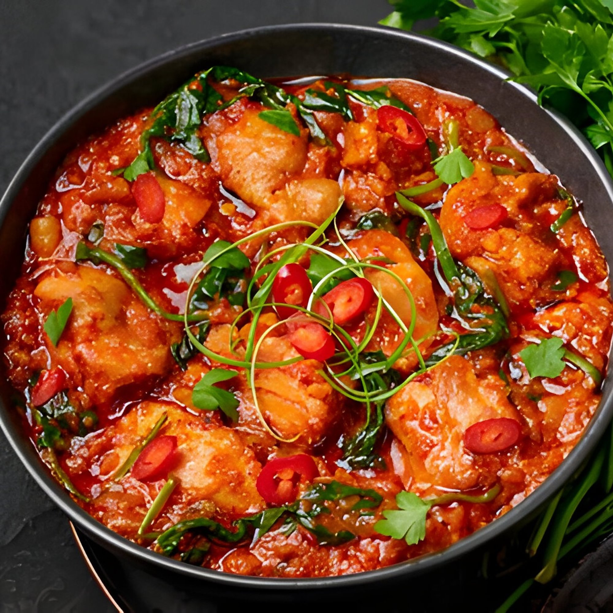 Chicken vindaloo