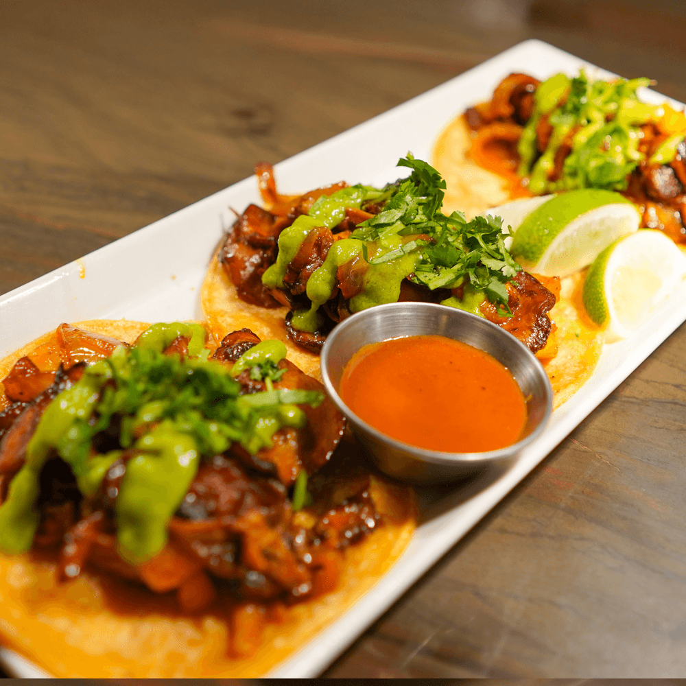 Exotic Mushrooms Al Pastor Tacos