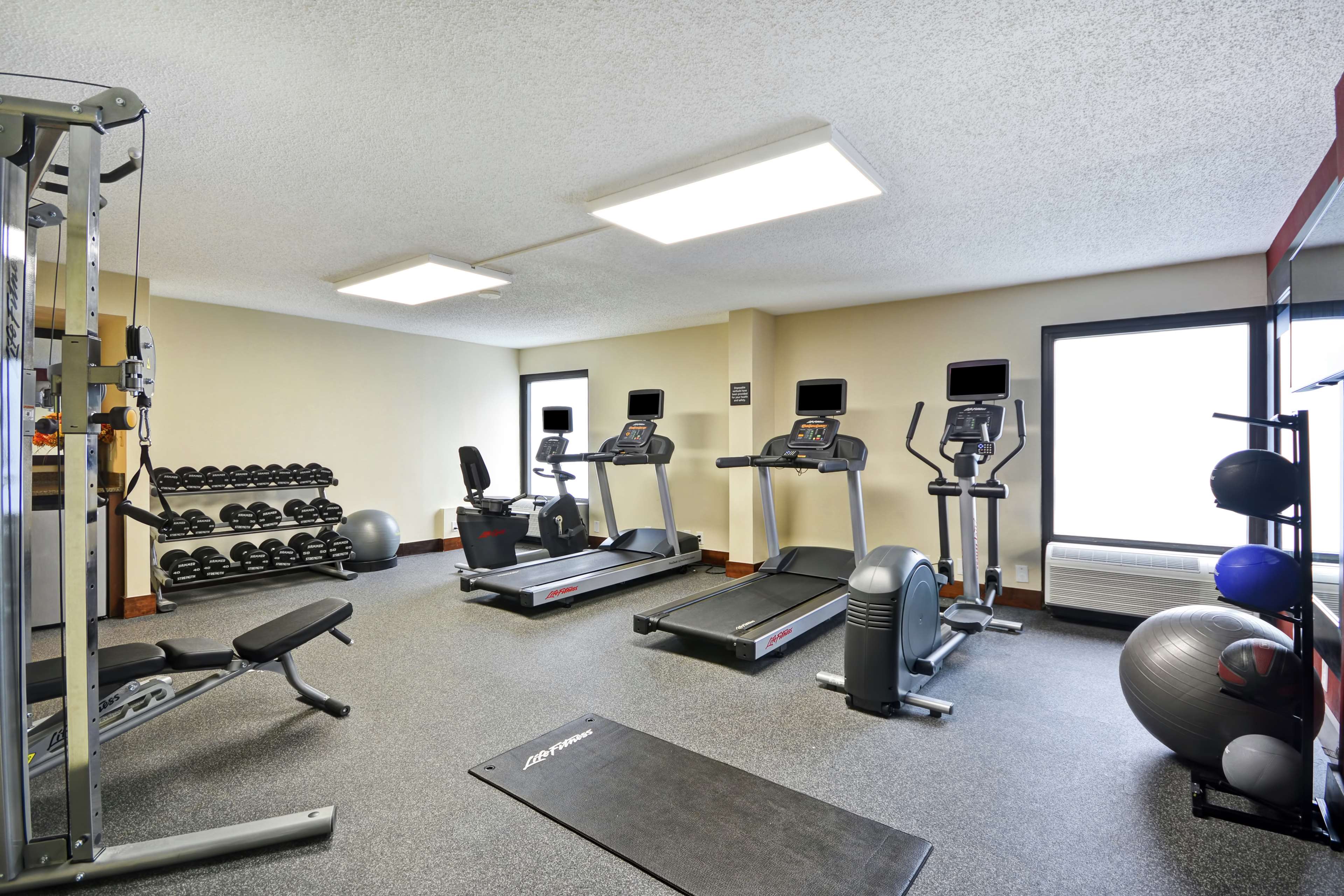 Health club  fitness center  gym