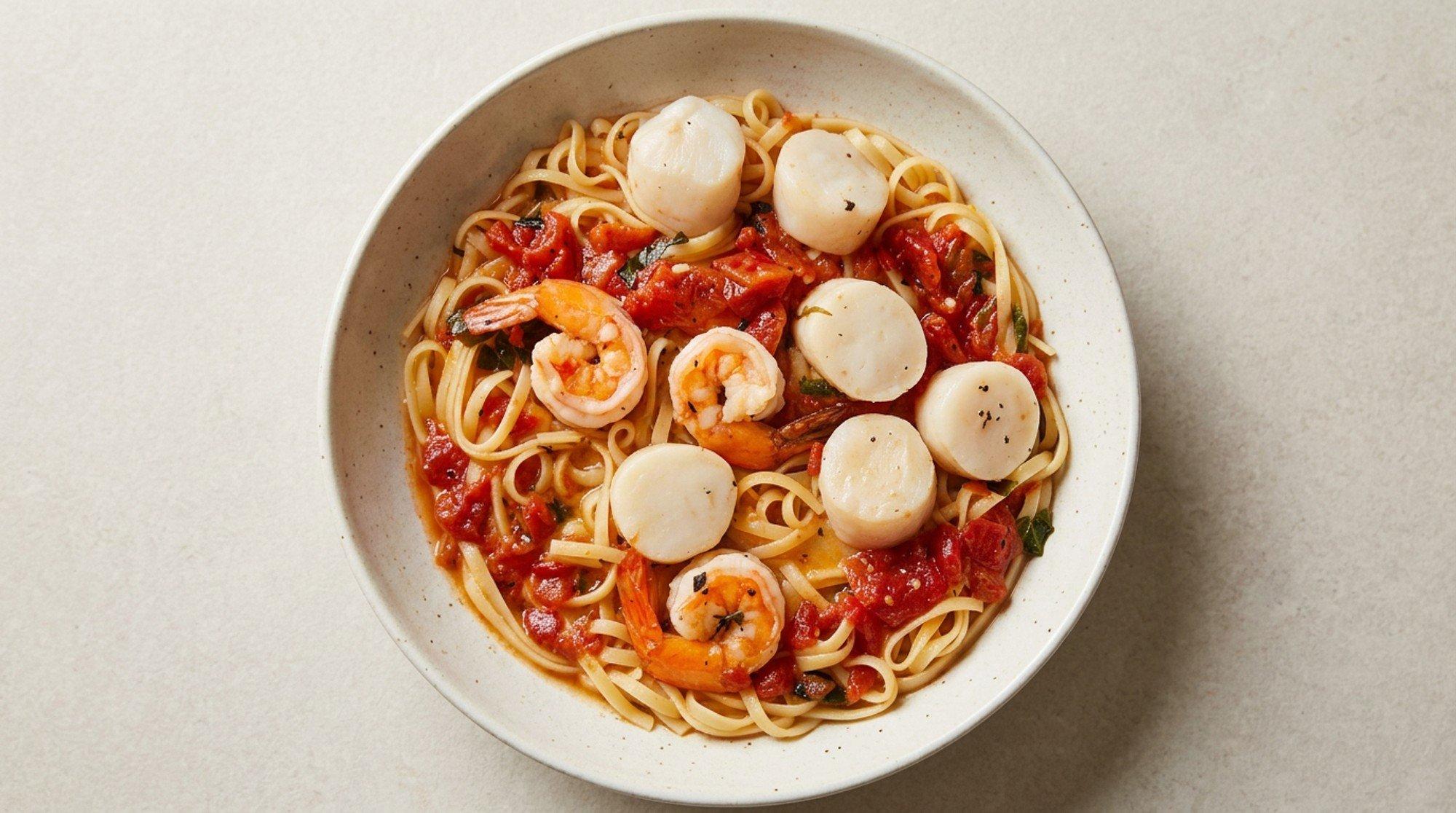 Shrimp and Scallops Paisano