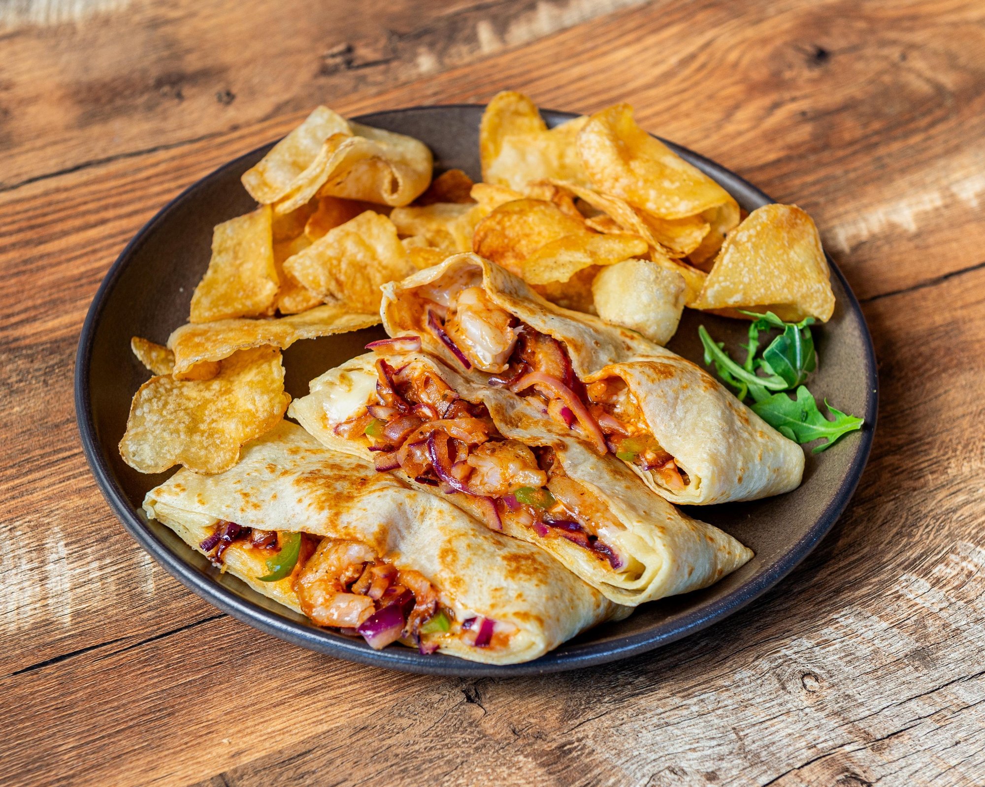 Shrimp Crêpe
