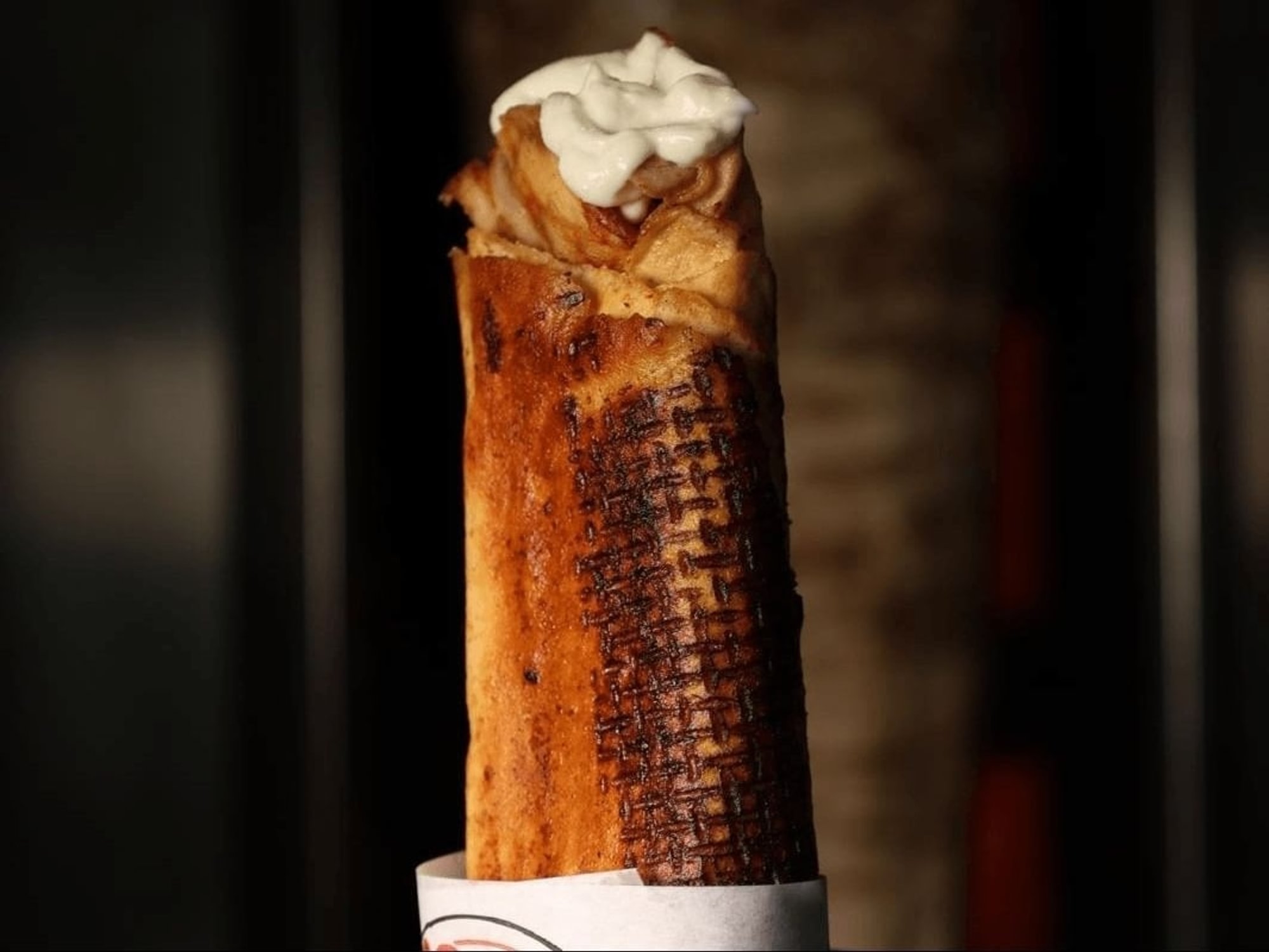 Crispy Chicken Shawarma Wrap
