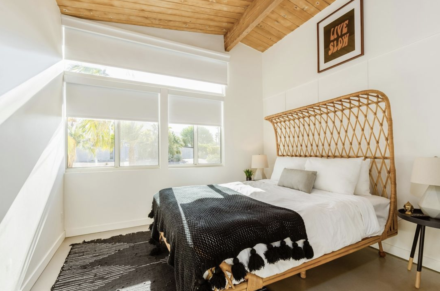 Budget Blinds carries automated roller shades (a great choice for hard-to-reach windows) that can also be connected to your smart home devices! This means you do not have to sacrifice convenience in order to stay within your budget - give us a call!â 