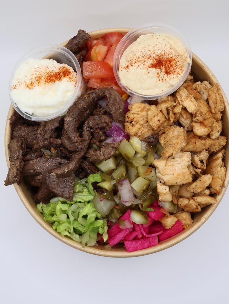MIXED SHAWARMA BOWL