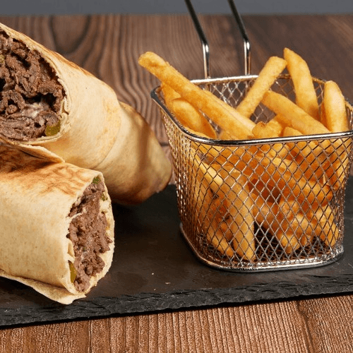 Chicken\Beef Shawarma Wrap Combo