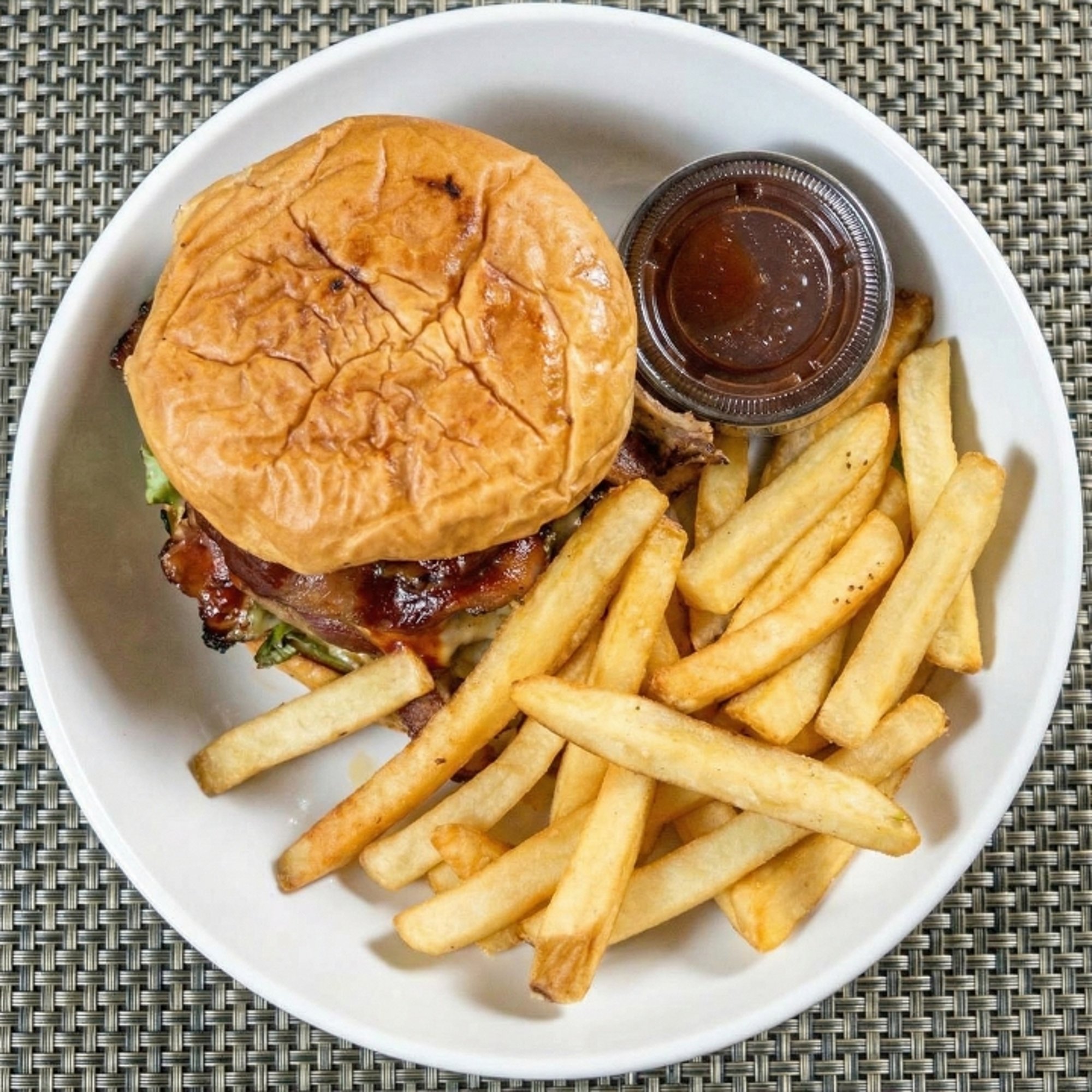 Mango BBQ Burger