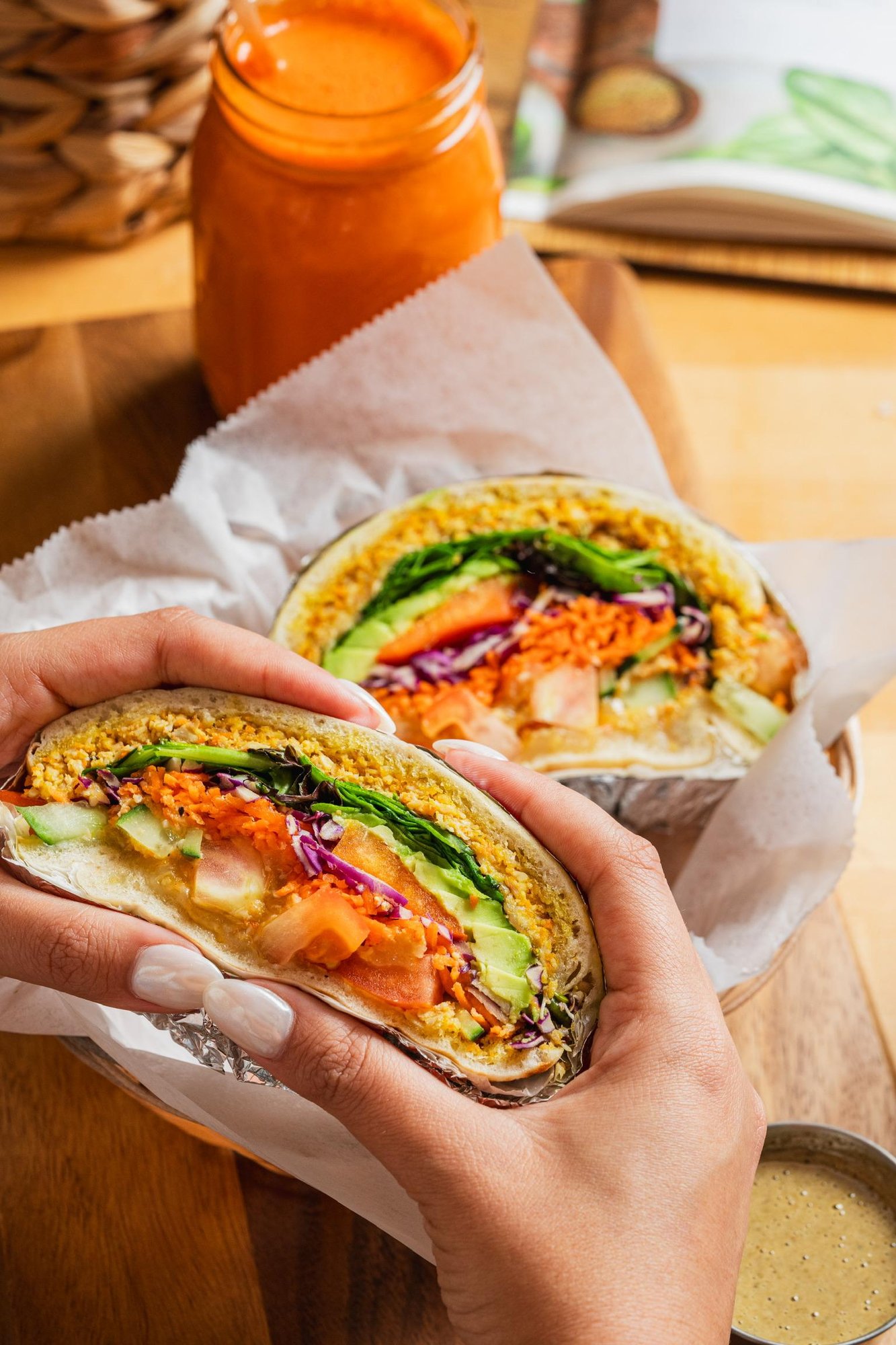 Chicken Salad Pita Melt