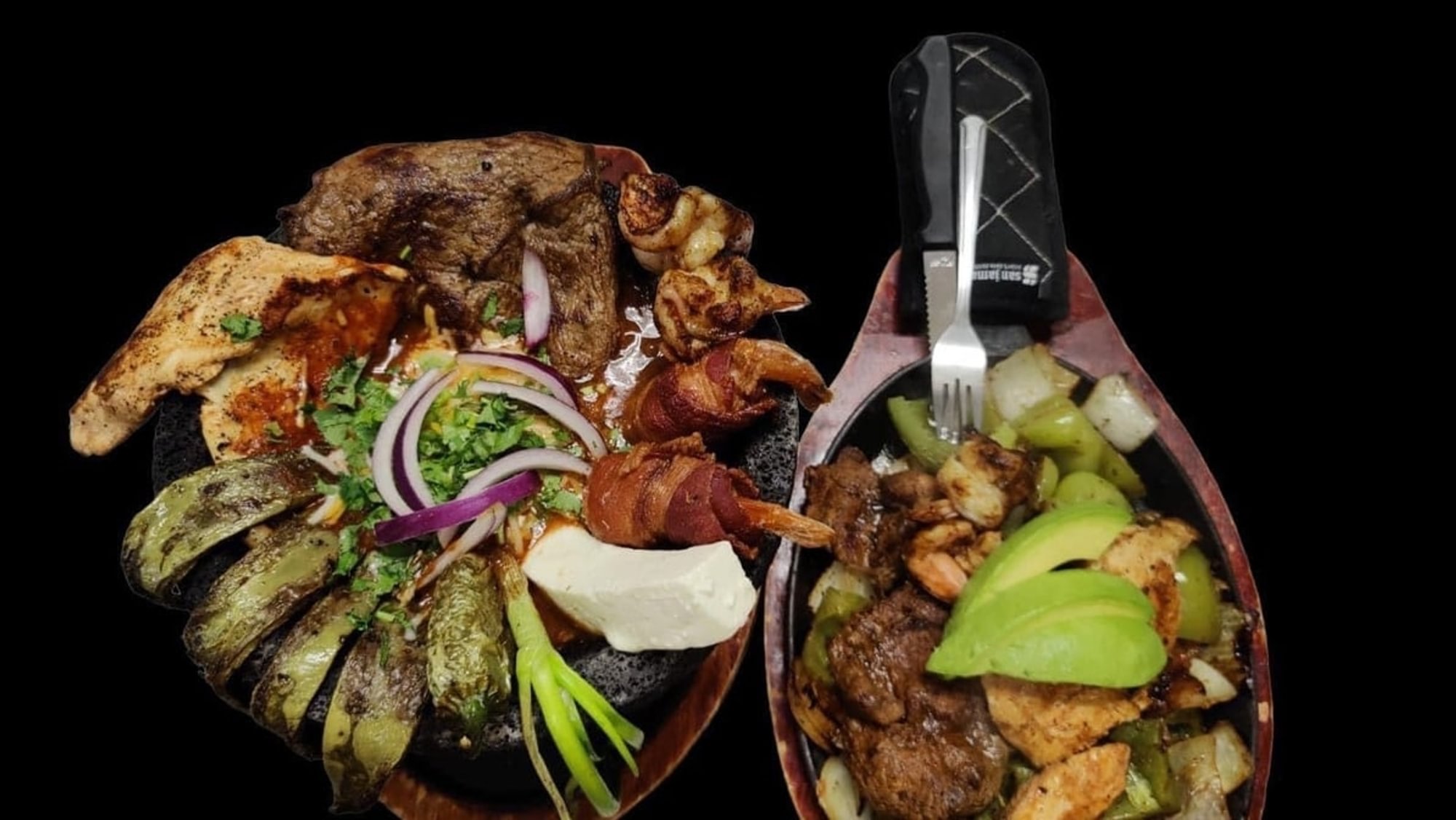 Parrillada (Chicken, Steak, and Shrimp)
