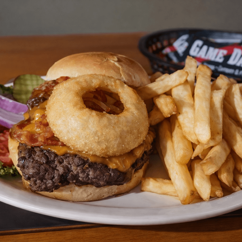 Off Side Burger Lunch