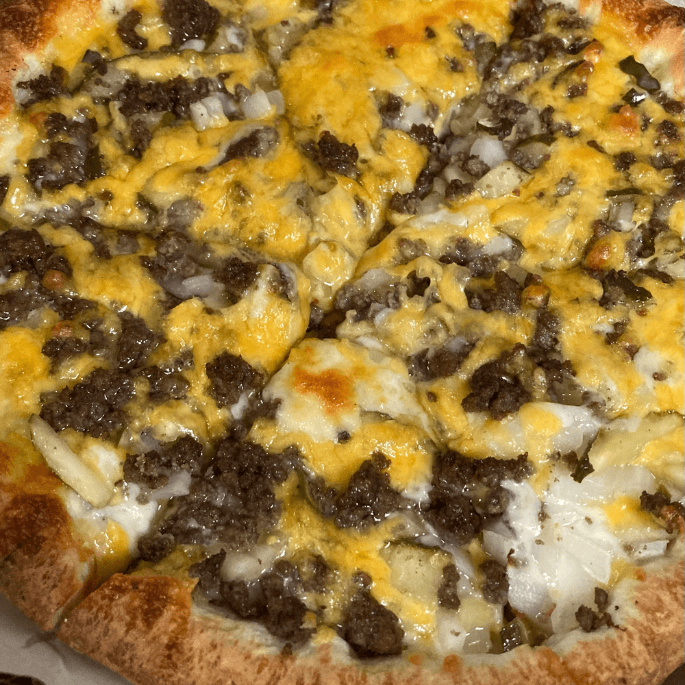 Cheese Burger Pizza