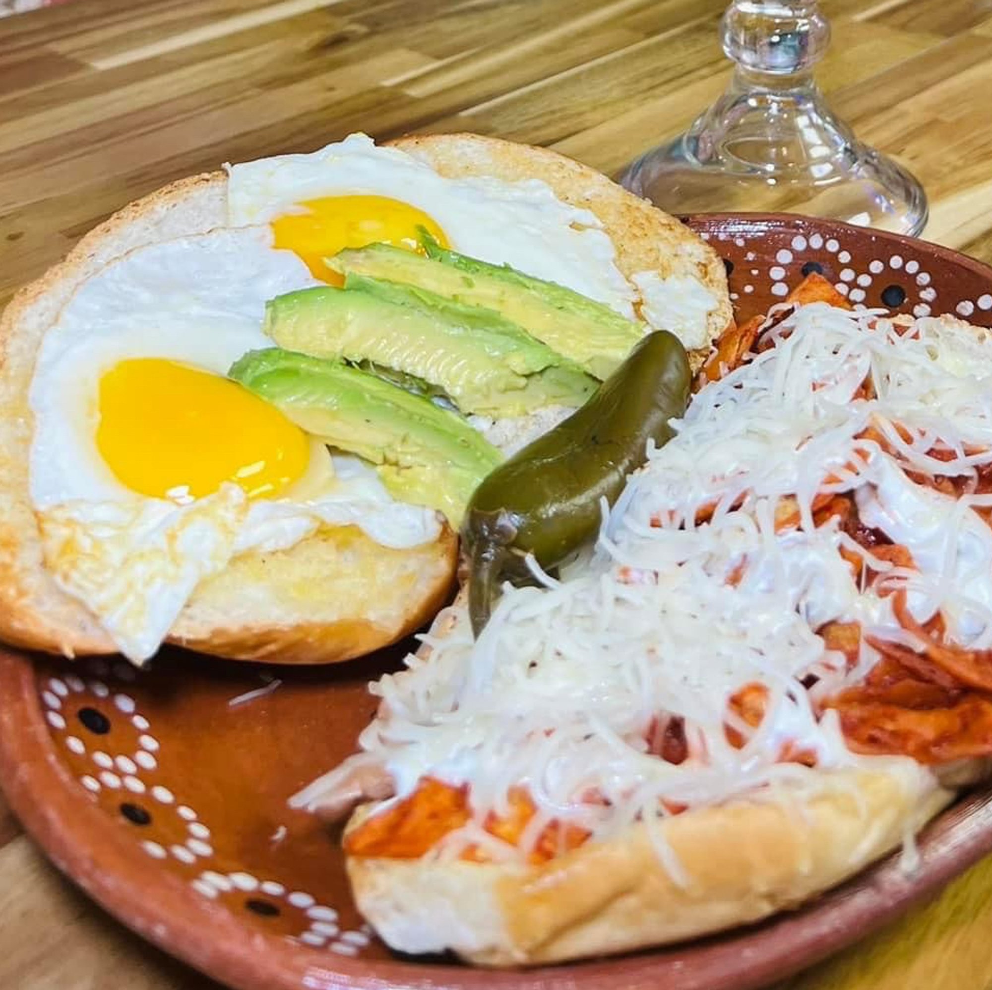 Torta de Chilaquiles