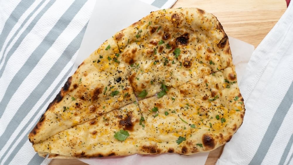 Garlic & Basil Naan