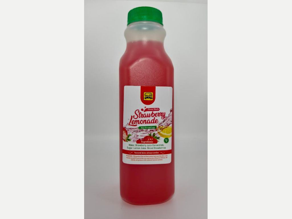 Homemade Strawberry Lemonade
