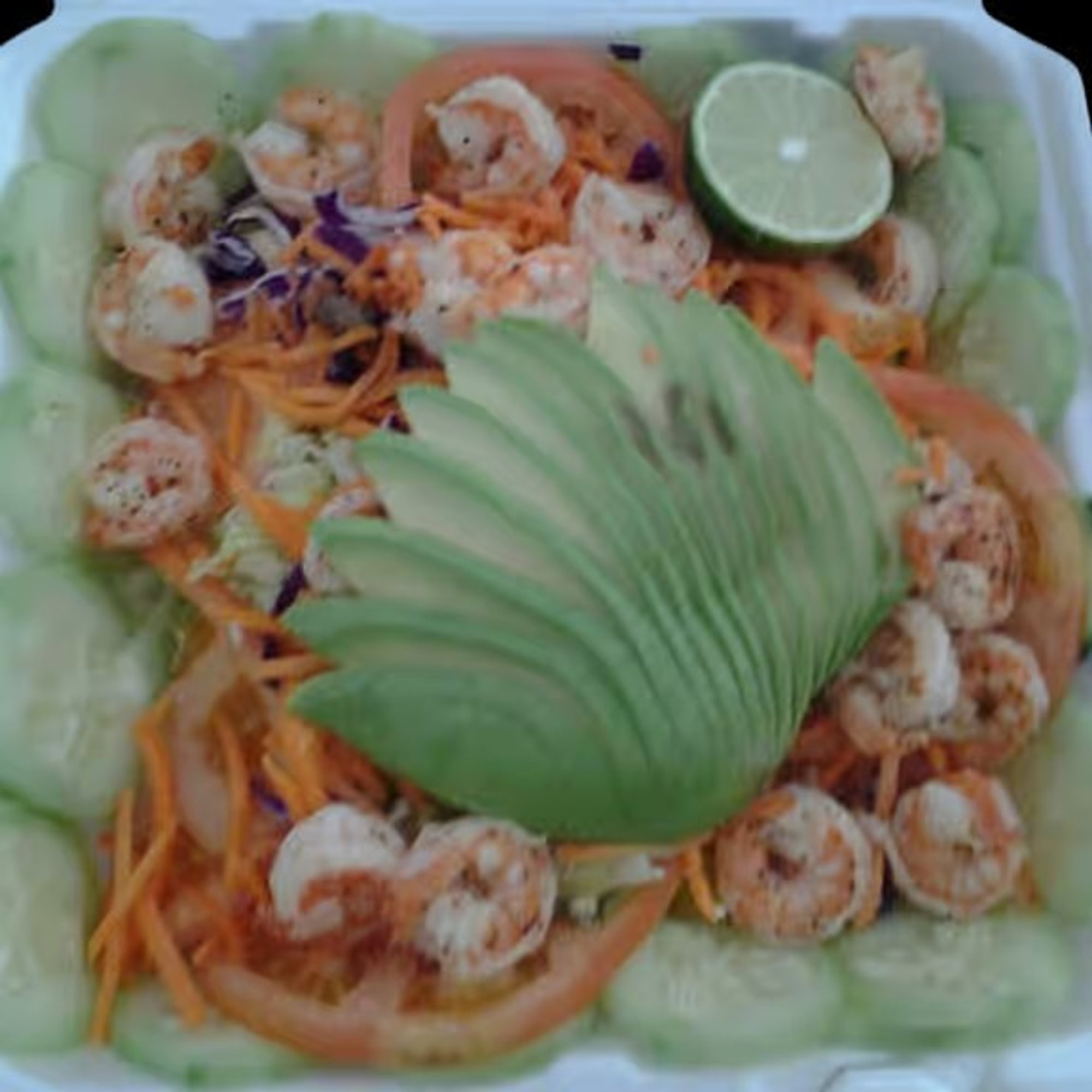 Grilled Shrimp Salad