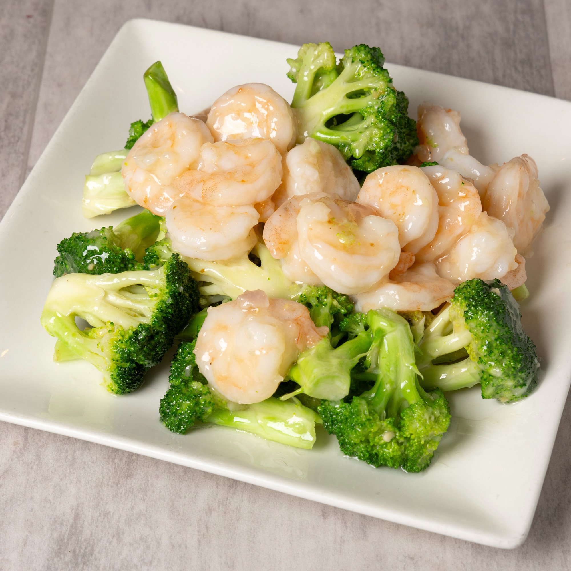Shrimp with broccoli / 芥兰虾