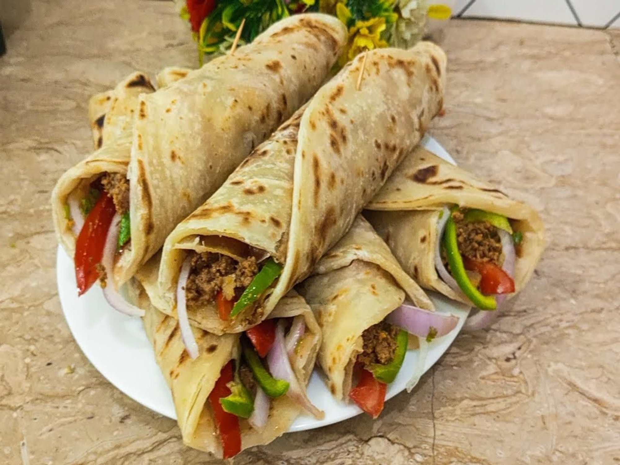 Mix Paratha Roll