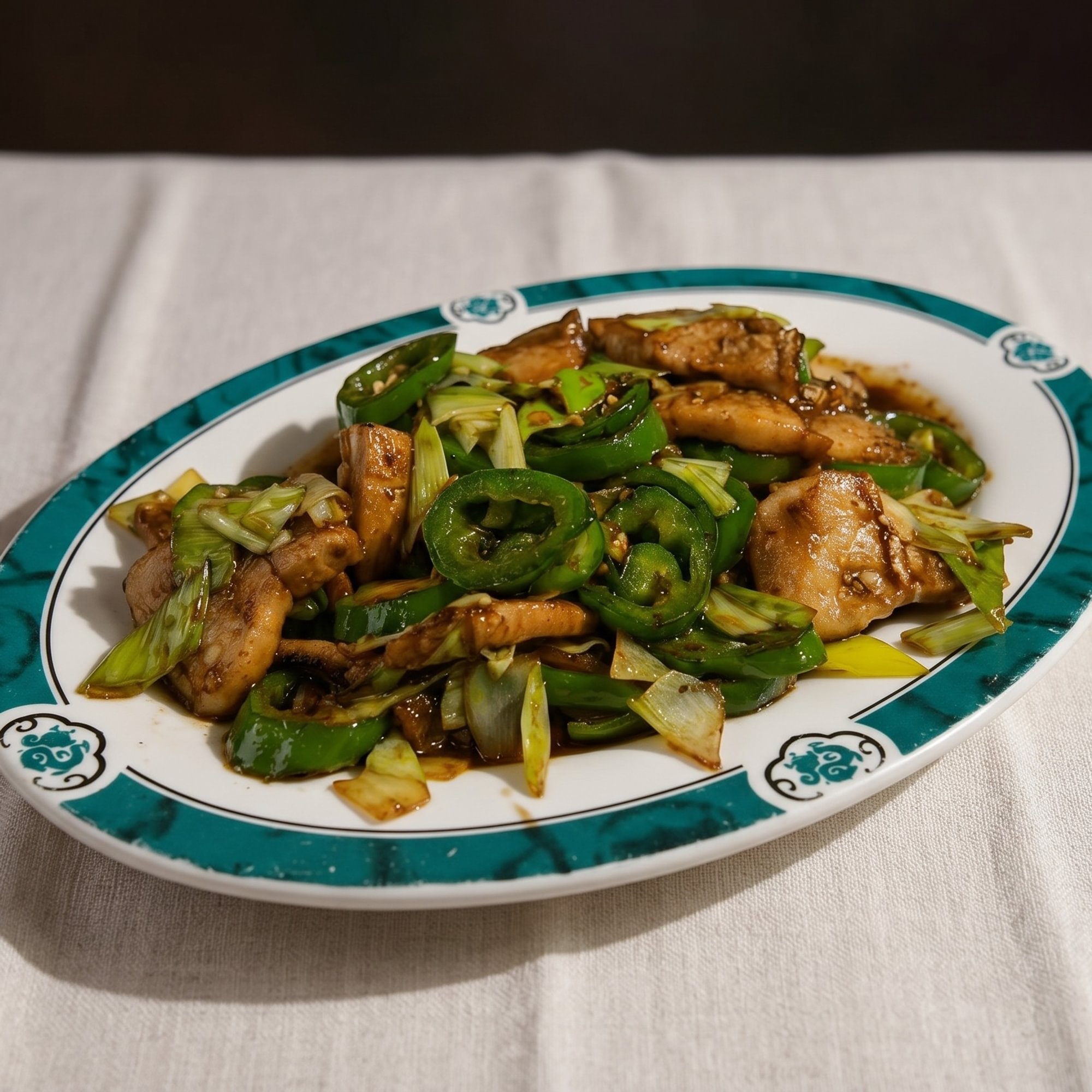 Stir-Fried Pork Belly with Pickled Cabbage / 酸菜炒五花肉