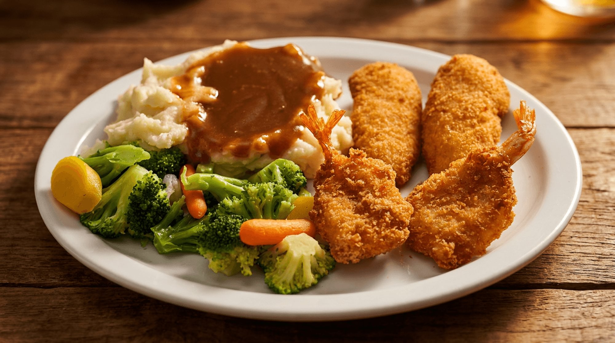 Fried Fish & Shrimp Dinner