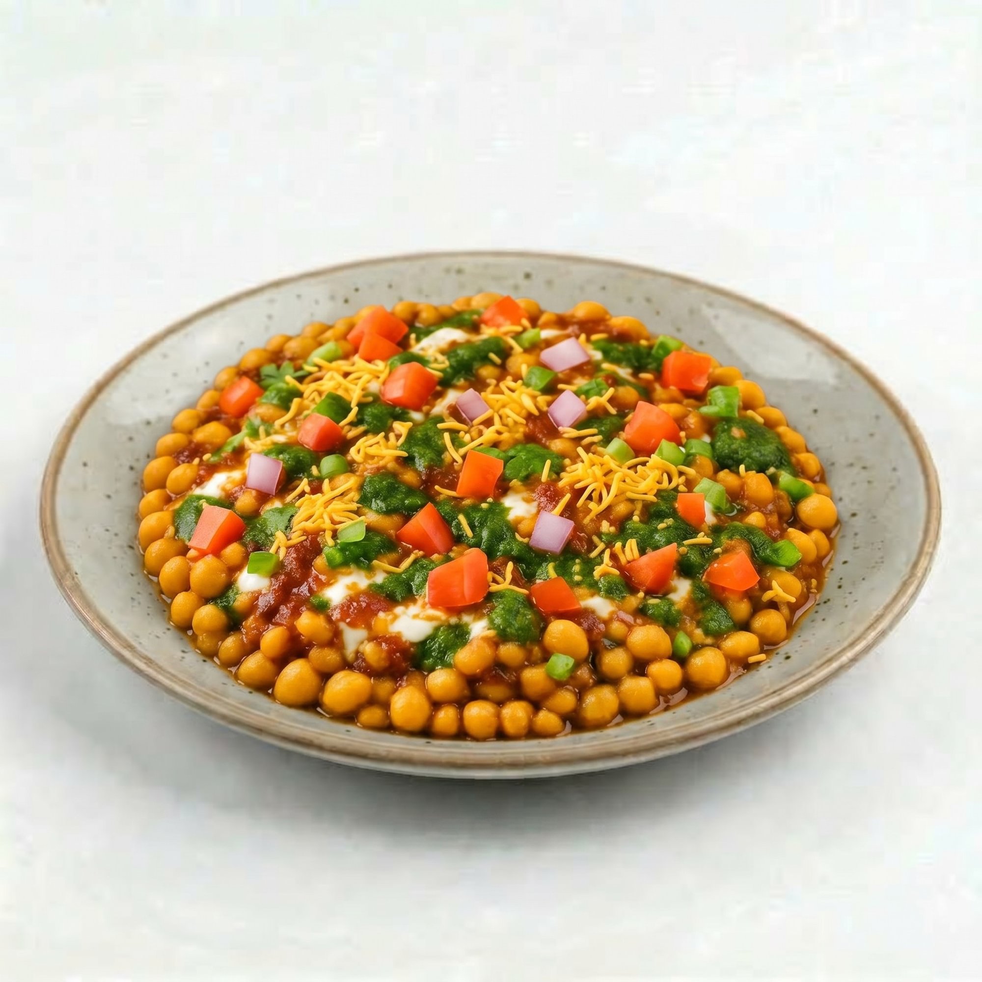 Samosa Chaat (🌿)