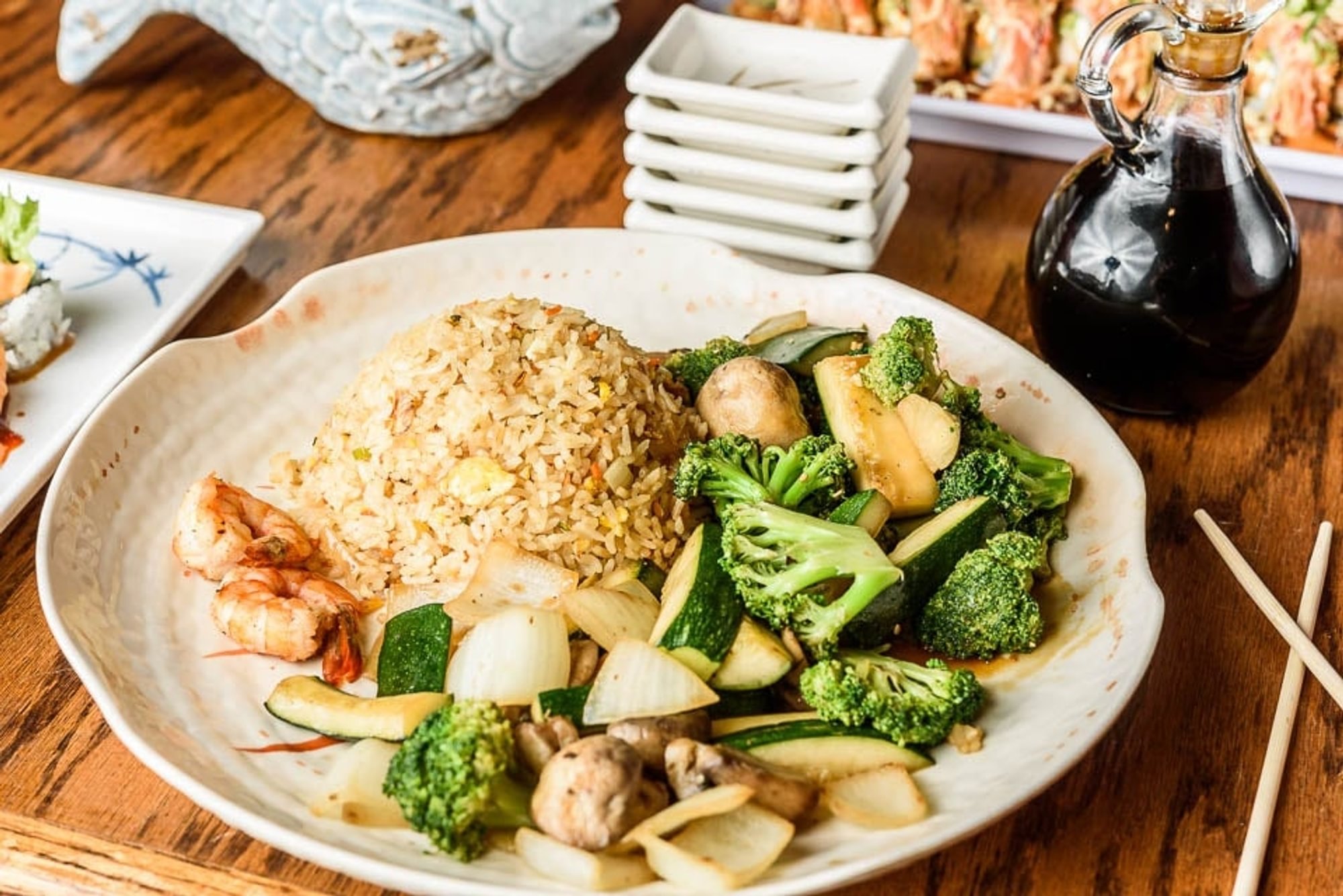 Vegetable Dinner Plate •