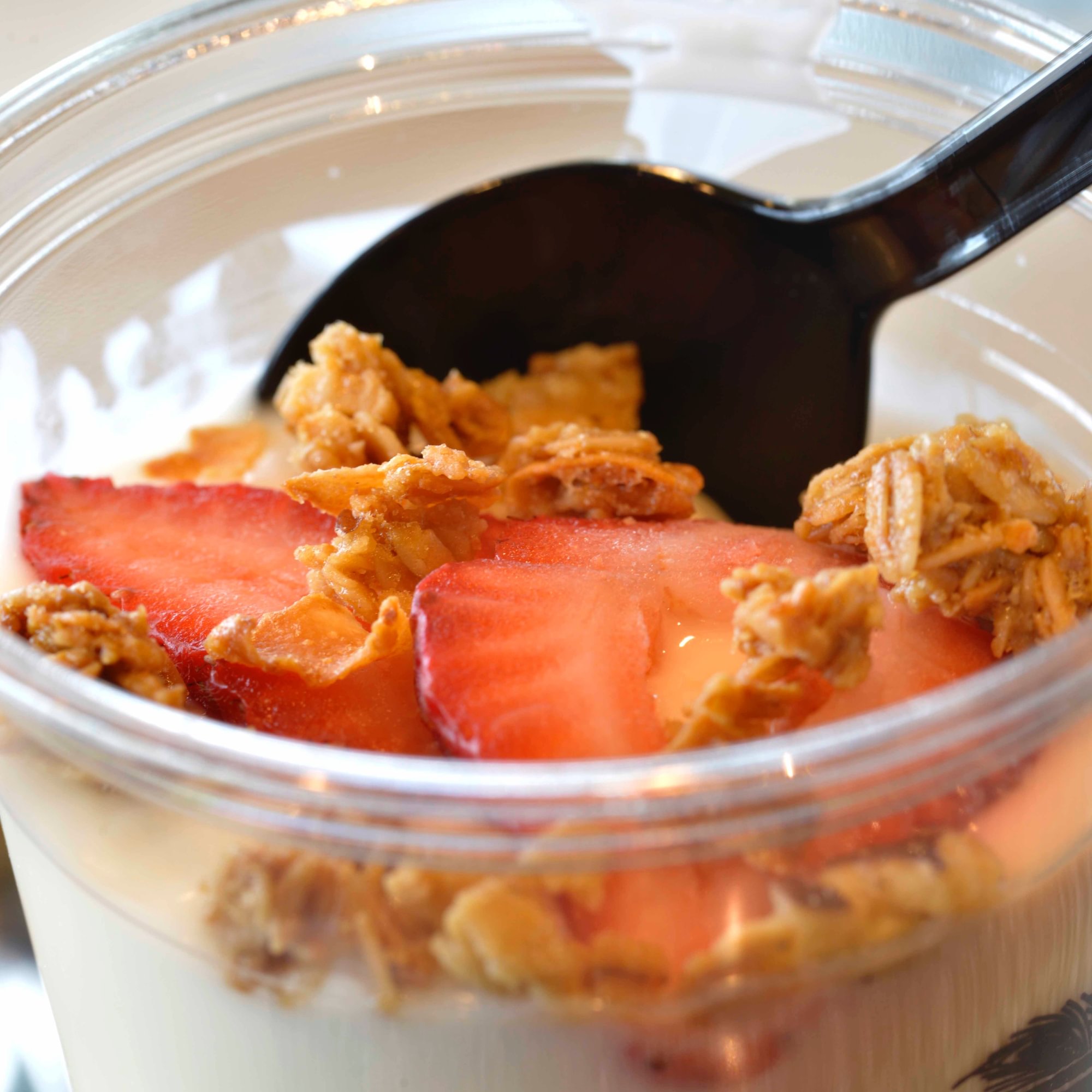 Yogurt, Strawberries & Granola